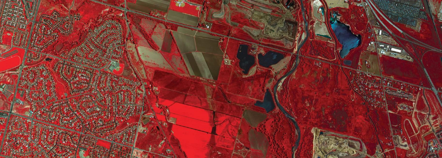 nir satelllite image